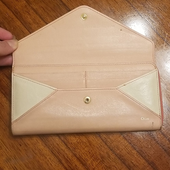💋Chloe Pink Patchwork Long Wallet💋 - Picture 11 of 13